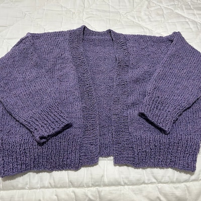 Beginner Friendly Knitting Sweater Pattern the Dentelle Douce - Etsy