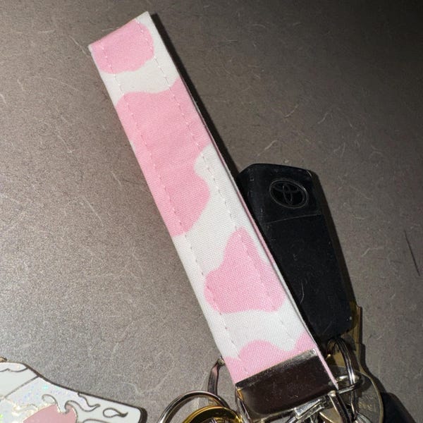 Fruit Picnic Key Fob Gingham Spring Wristlet Keychains - Etsy