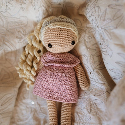 Sophie the Princess PDF Amigurumi Crochet Doll PATTERN ONLY in - Etsy