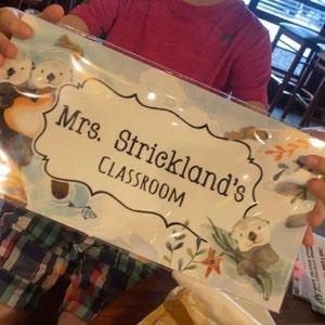 Personalized Classroom Decor Hall Passes Sign Farmhouse - Etsy