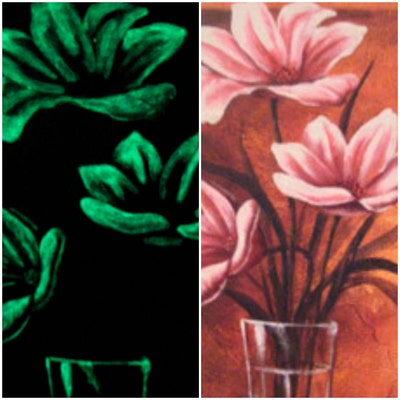 Picture of Glow in the Dark Interior Wall Paint - Etsy