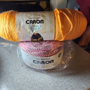 Save W/combined Shipping Caron Simply Soft Yarn 6oz/315 Yd heather  5oz/250yd Worsted Acrylic 4, Baby Soft Low & Fast Ship 