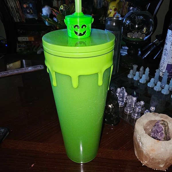 Custom 3D Printed Mcdonald's Boo Bucket Inspired Straw Topper Starbucks ...