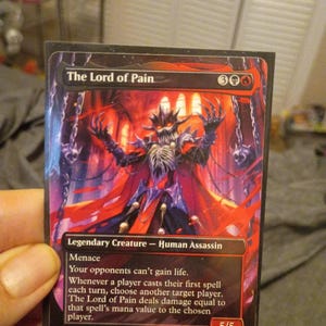 the lord of pain mtg card | Duskmourn: House of Horror Commander The Lord of Pain RAKDOS