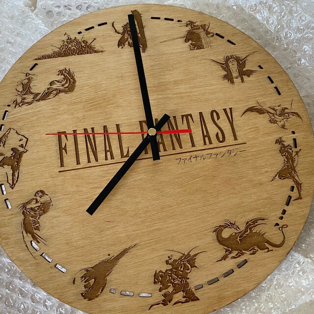 Rare】FINAL FANTASY Ⅹ＆X-2 PICTURE CLOCK 7 pieces