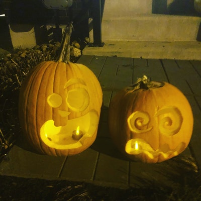 20 Printable Jack-o-lantern Pumpkin Carving Patterns for Halloween ...