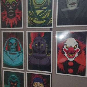 Spooky Scooby Villains 11x17 Print Set - Etsy