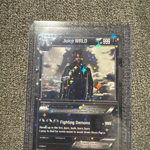 Juice WRLD Pok Card! - Etsy Australia