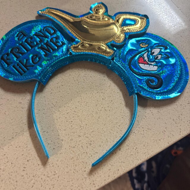 Genie Princess Jasmine Aladdin Minnie Mickey Ears, Disney  display picture 3