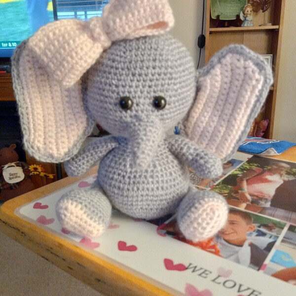 Amigurumi Crochet Pattern - Ellie the Elephant (ENGLISH ONLY) - Etsy