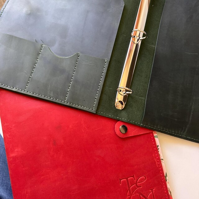 Jot & Mark Raccoglitore Per Ricette 3 Anelli, 21,6 X 27,9 Cm, Robusto, Con Buste Trasparenti Antipiega E Divisori, Kit Da Cucina - 3
