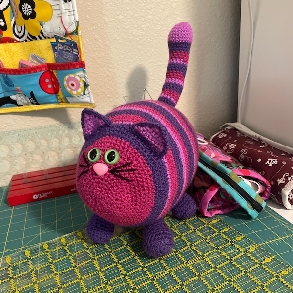 Stiped Cat Pattern Striped Cat Crochet Pattern – Amigurumi Plush Toy PDF - Etsy
