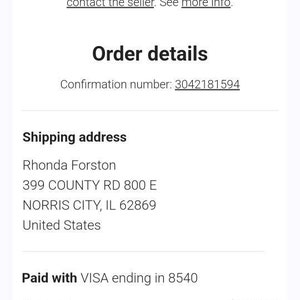 Rhonda added a photo of their purchase