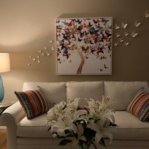 3D Wall Butterflies: 3D Butterfly Wall Art for Modern Home Decor in