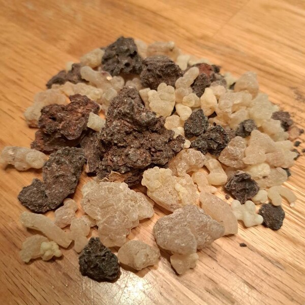 Frankincense & Myrrh Granular Resin Incense - Natural Aromatic Resin For Burning, Meditation & Aromatherapy
