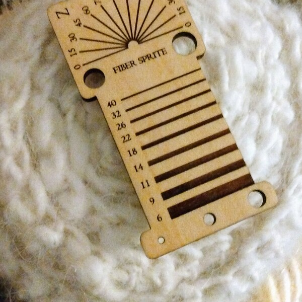 Spinner's Multitool - Spinning Control Card With Twist Angle and Diz - Etsy