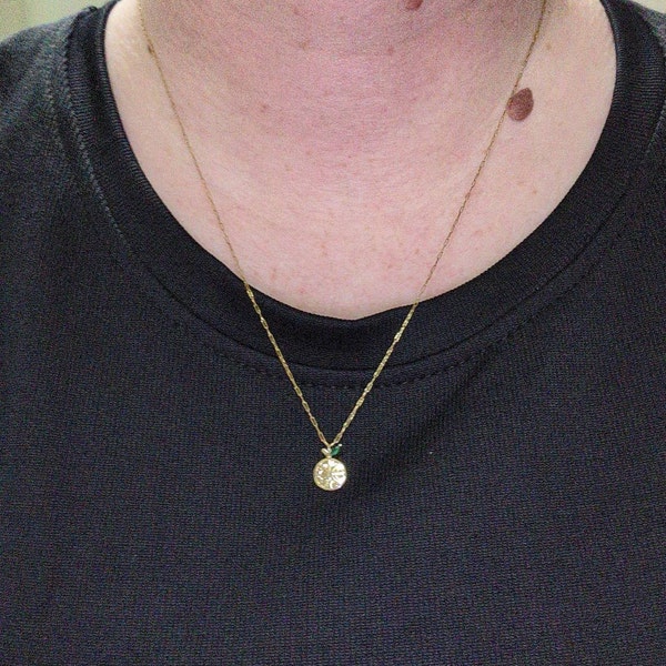 Cord Necklace- Navy/Multi Cross main image 1
