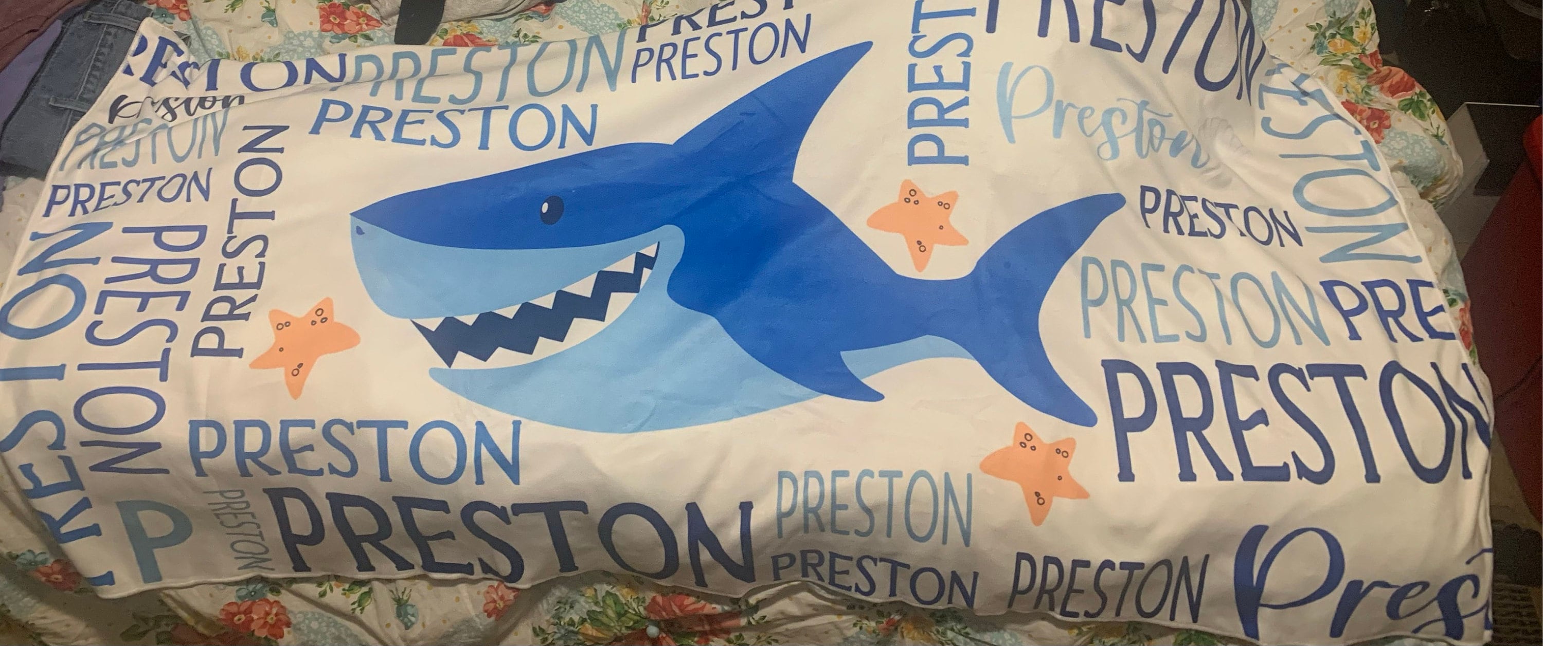 Ocean Animals Custom Beach Towel, Personalized Turtle Beach Towel, Custom Name Pool Towel, Shark Beach Towel with Name, Pool Party Gift