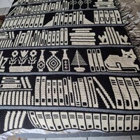 Mosaic Bookcase Extended - Etsy UK
