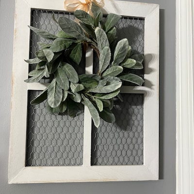 Farmhouse Wall Decor, Rustic Wall Decor, Country Decor, Chicken Wire ...