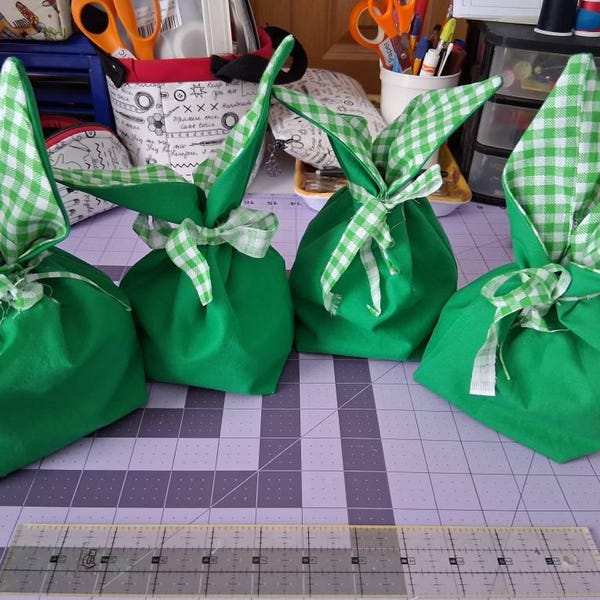 Bunny Ear Treat Bag Sewing Pattern – Beginner Friendly (PDF Pattern) - Etsy
