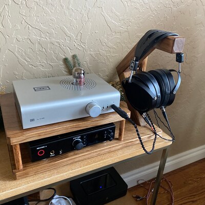 Headphone Stand With Shelf for Amp/dac Mini Music Station - Etsy