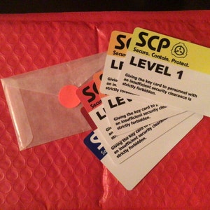 SCP Foundation Secure Access ID Cards Containment Breach 