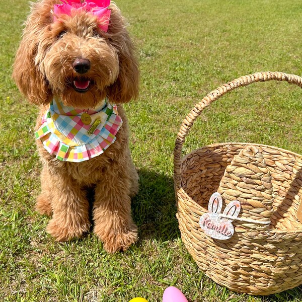 Puppachino Sprinkles Snap Closure Dog Bandana, Birthday Dog Bandana ...