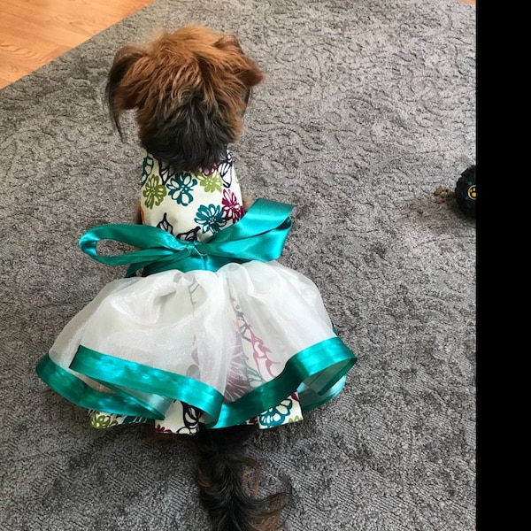 Barbie Silhouette Tutu Dog Dress