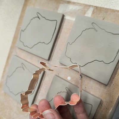 Buy Snow Leopard ~ Zoo Mammals ~ Copper Animal Cookie Cutter