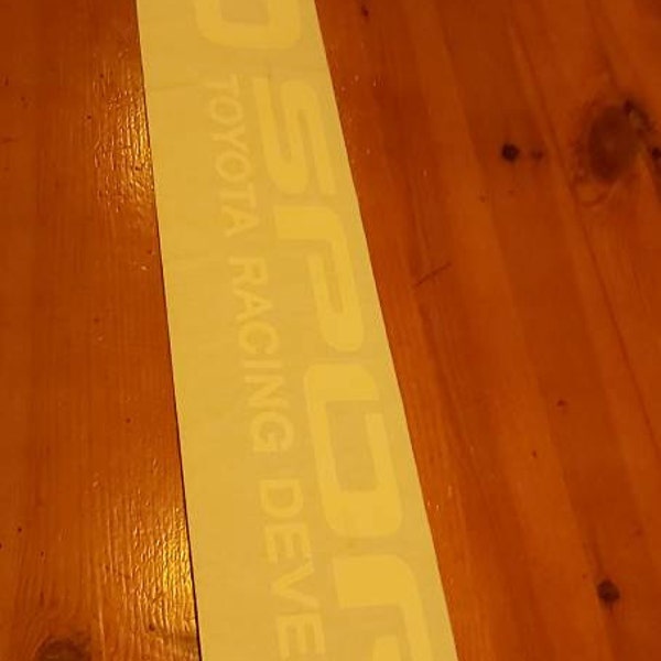 Toyota Racing Development TRD Motorsport Strip Car Windshield Vinyl ...