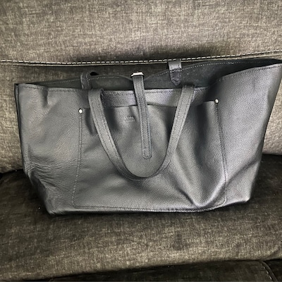 Large Tote Bag Leather Pattern Handbag Ladybag DIY PDF Pattern - Etsy