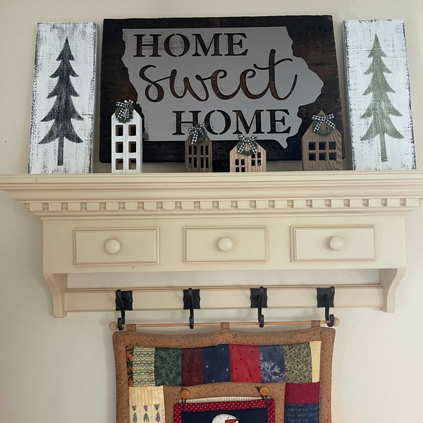 Christmas Tree Farm Sign with Rustic Wood Design 10