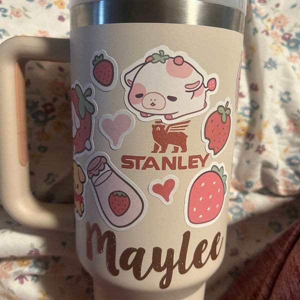 Stanley Inspired Logo Vinyl Sticker! - Etsy
