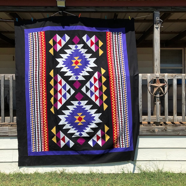 Quilt Pattern - Navajo Indian / Native American/southwest Inspired ...