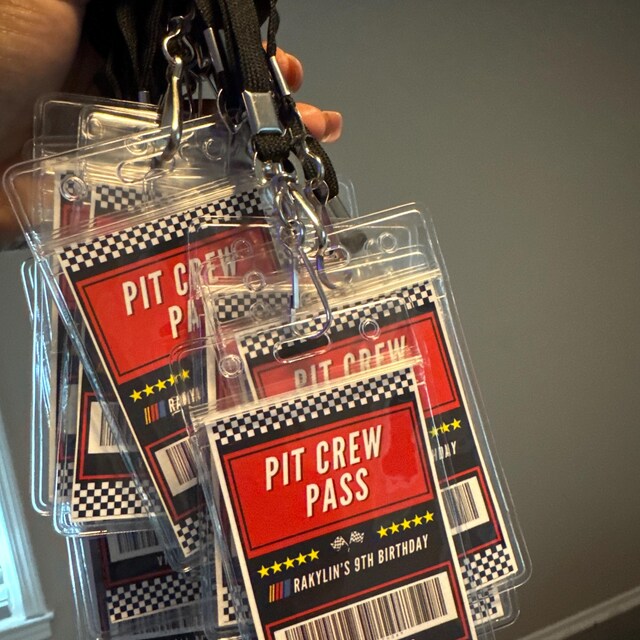 DISH// バックステージパス 応募者全員サービス　特製バンダナ フォトカード Pit Crew Badge, VIP All Access Pass, Talladega Birthday, Nascar
