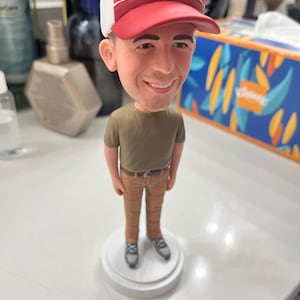 Custom Bobbleheads Cool Father's Day Gifts, Custom Grandfather Bobblehead, Custom Bobblehead As Boss Day Gifts, Custom Uncle Bobblehead