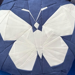 Butterfly Foundation Paper Piecing (FPP) Pattern || Digital Download ...