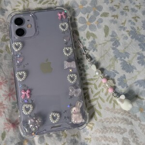 Rabbit Bunny Pink Ribbon iPhone 17/16/15/14/13/12/11 Galaxy S26