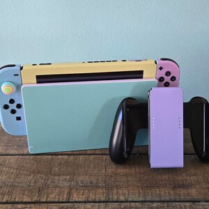 Switch本体、Joy-Con、ドック用スキンデカール（サンカラー、80年代風