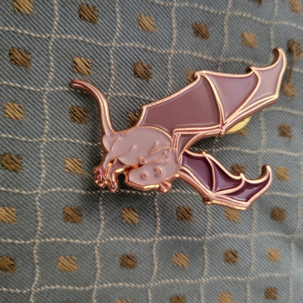 ENAMEL PIN Rats With Wings || 1.75