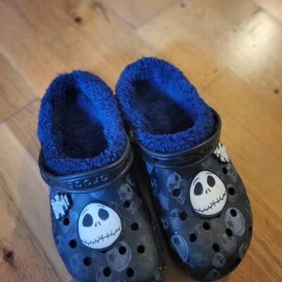 replacement insoles liners for clogs crocs mules style shoes black fur for a furry lining