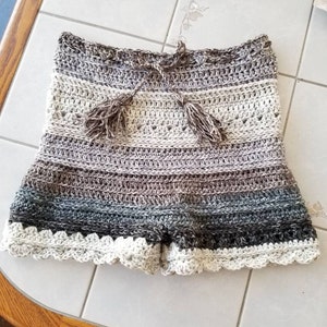 Hippie Ruffle Skirt Multicolored and One of A Kind Crochet Skirt with Slit and Ruffles Bohemian Clothing Crochet Boho Moana Skirt