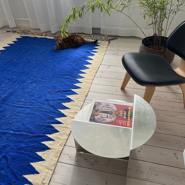 Moroccan Rug 6.5x9.8 Ft, Handmade Berber Wool Rug, Beni Ourain Rug