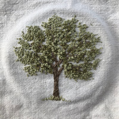 Summer Tree an Embroidery From the Stitchery - Etsy