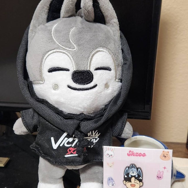 SKZOO Stray Kids Plush Toy - Wolf Chan Kpop Plush, Stray