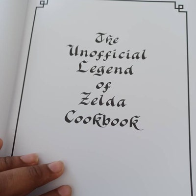The Unofficial Legend of Zelda Cookbook Standard and Master - Etsy