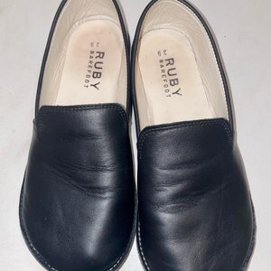 Barefoot Black Shoes Women, Minimalist Loafer, Rubber Sole Moccasins ...