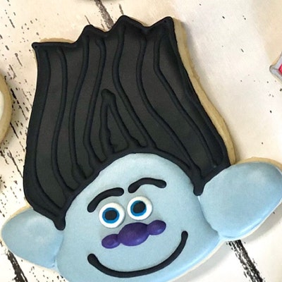 Grumpy Troll Face / Branch / Troll Inspired Cookie Cutter - Etsy