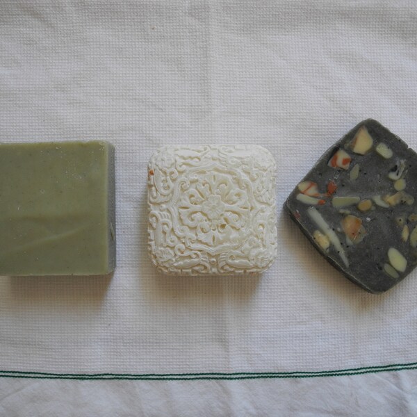 Savon Artisanal Au Riz 100g - Hydratant, Réparateur - Pour Corps Et Visage - Naturel & Bio - Neuf